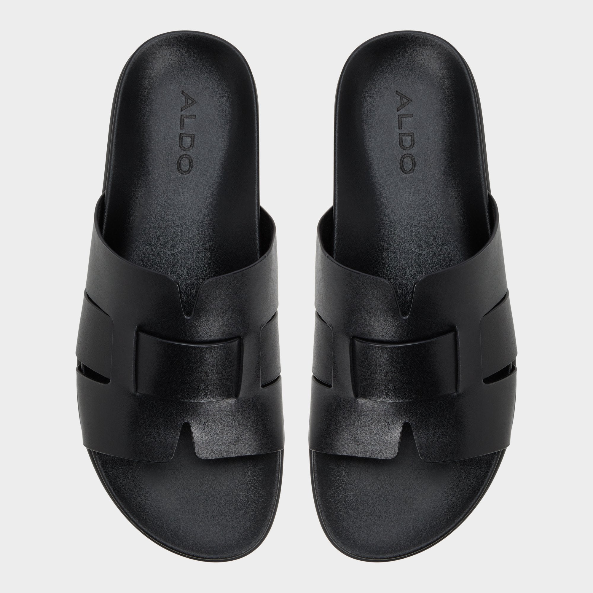 Black Padien Black Men's Sandals & Slides - Slide sandal | Aldo