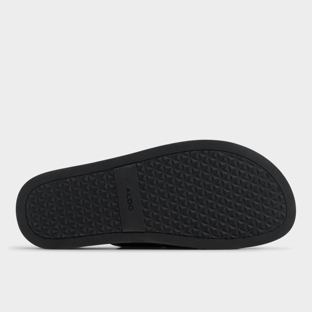 Black Padien Black Men's Sandals & Slides - Slide sandal | Aldo