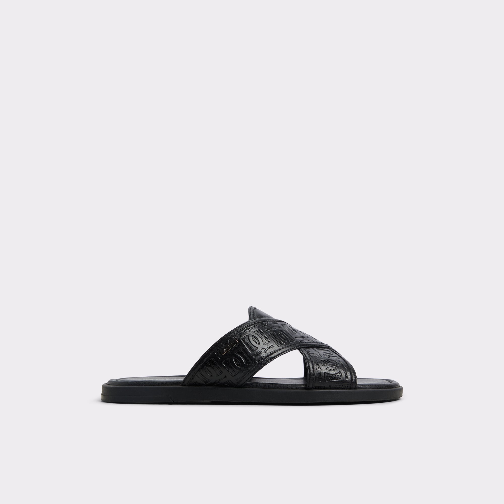 Open black Olino Open Black Men's Slides - Slide sandal | Aldo
