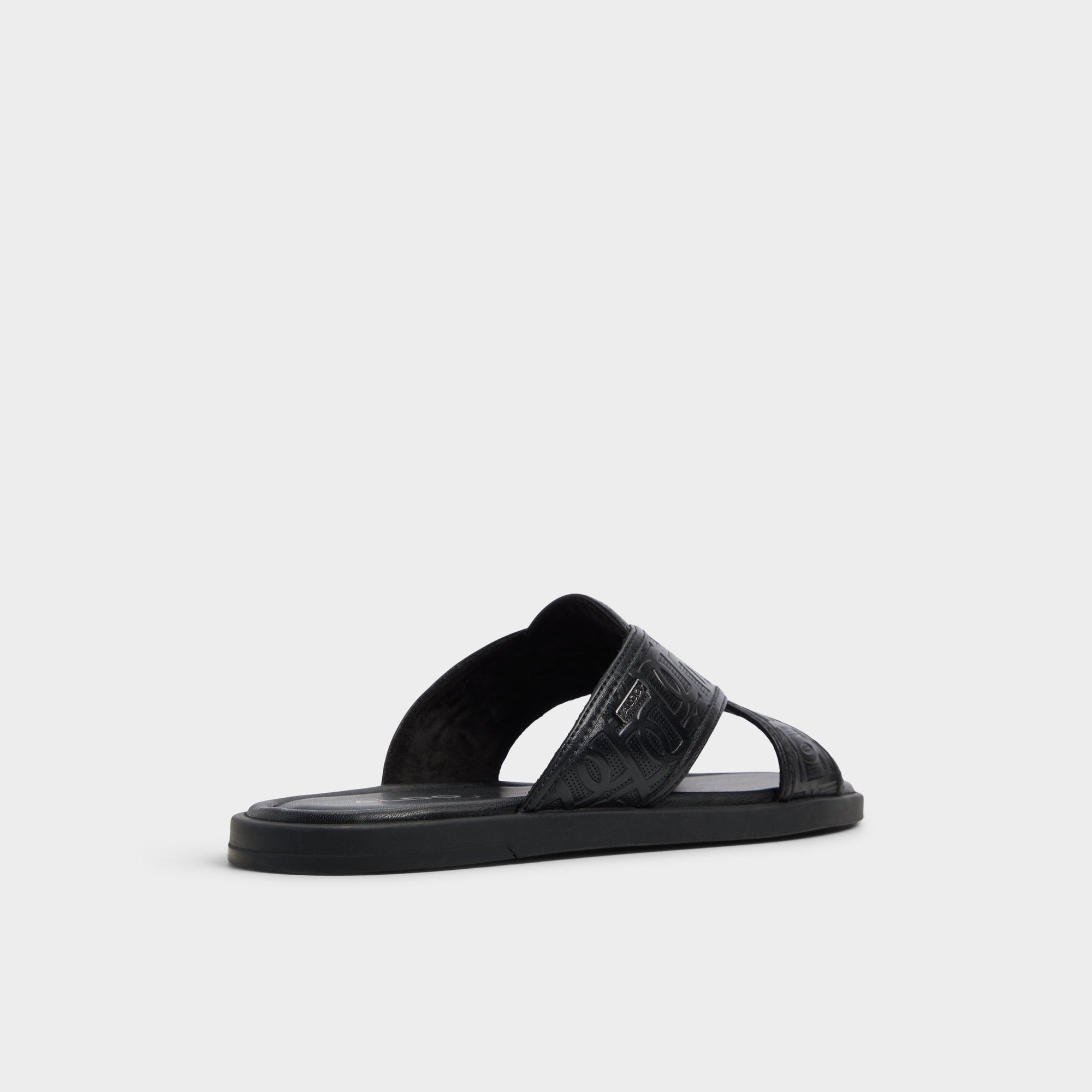 Open black Olino Open Black Men's Slides - Slide sandal | Aldo