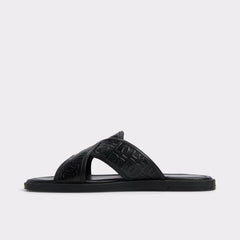 Open black Olino Open Black Men's Slides - Slide sandal | Aldo