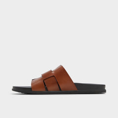 Cognac Padien Cognac Men's Sandals & Slides - Slide sandal | Aldo