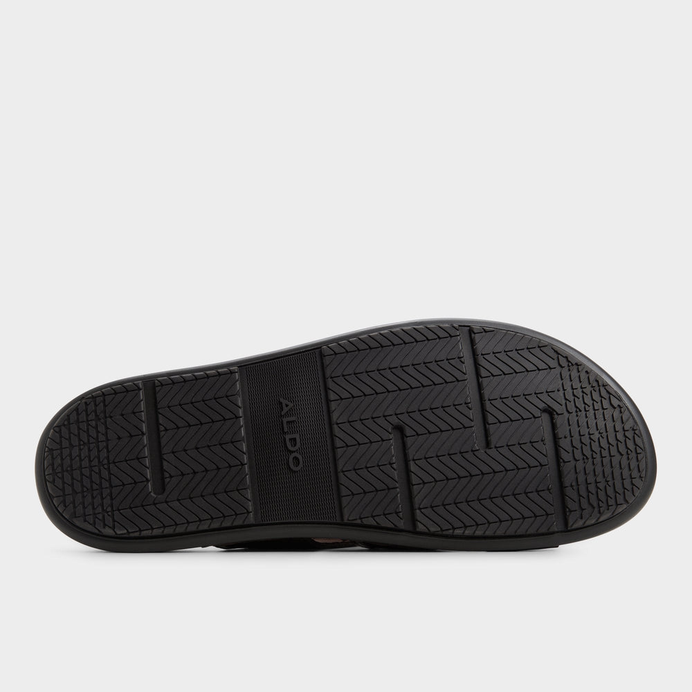 Dark Brown Windham Dark Brown Men's Sandals & Slides - Slide sandal | Aldo