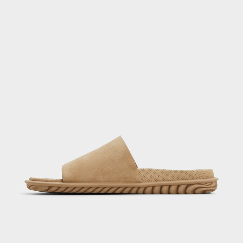 Light Beige Galesa Light Beige Men's Slides - Slide sandal | Aldo