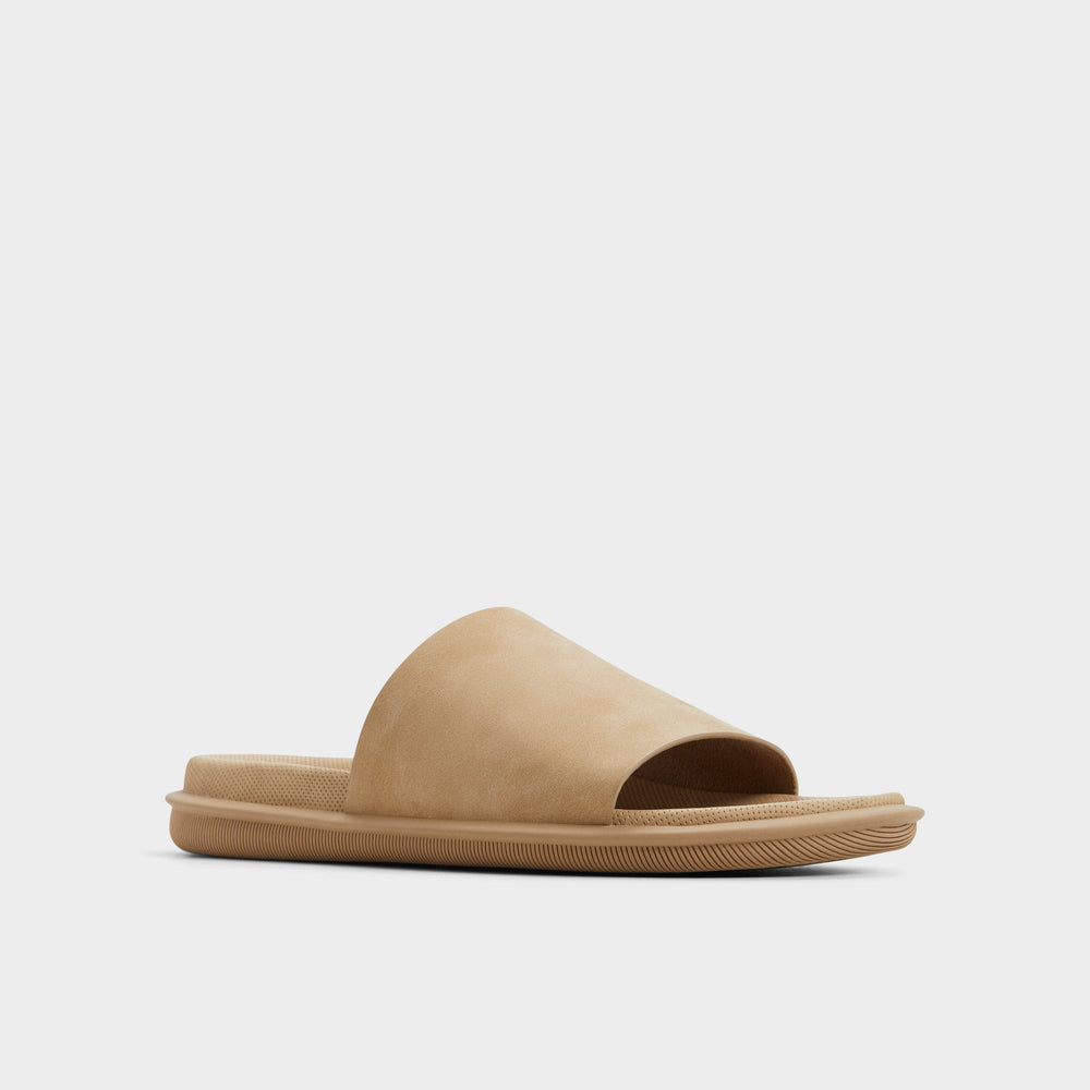 Light Beige Galesa Light Beige Men's Slides - Slide sandal | Aldo