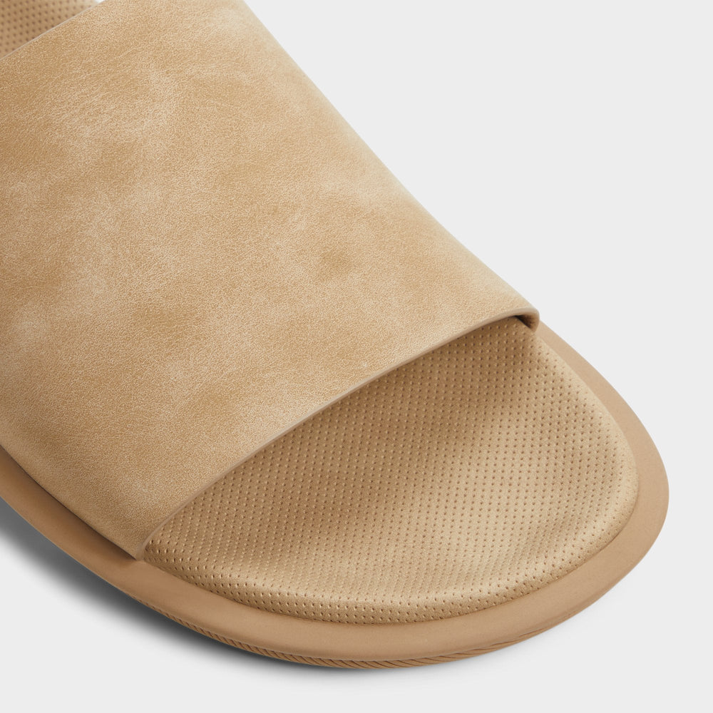 Light Beige Galesa Light Beige Men's Slides - Slide sandal | Aldo