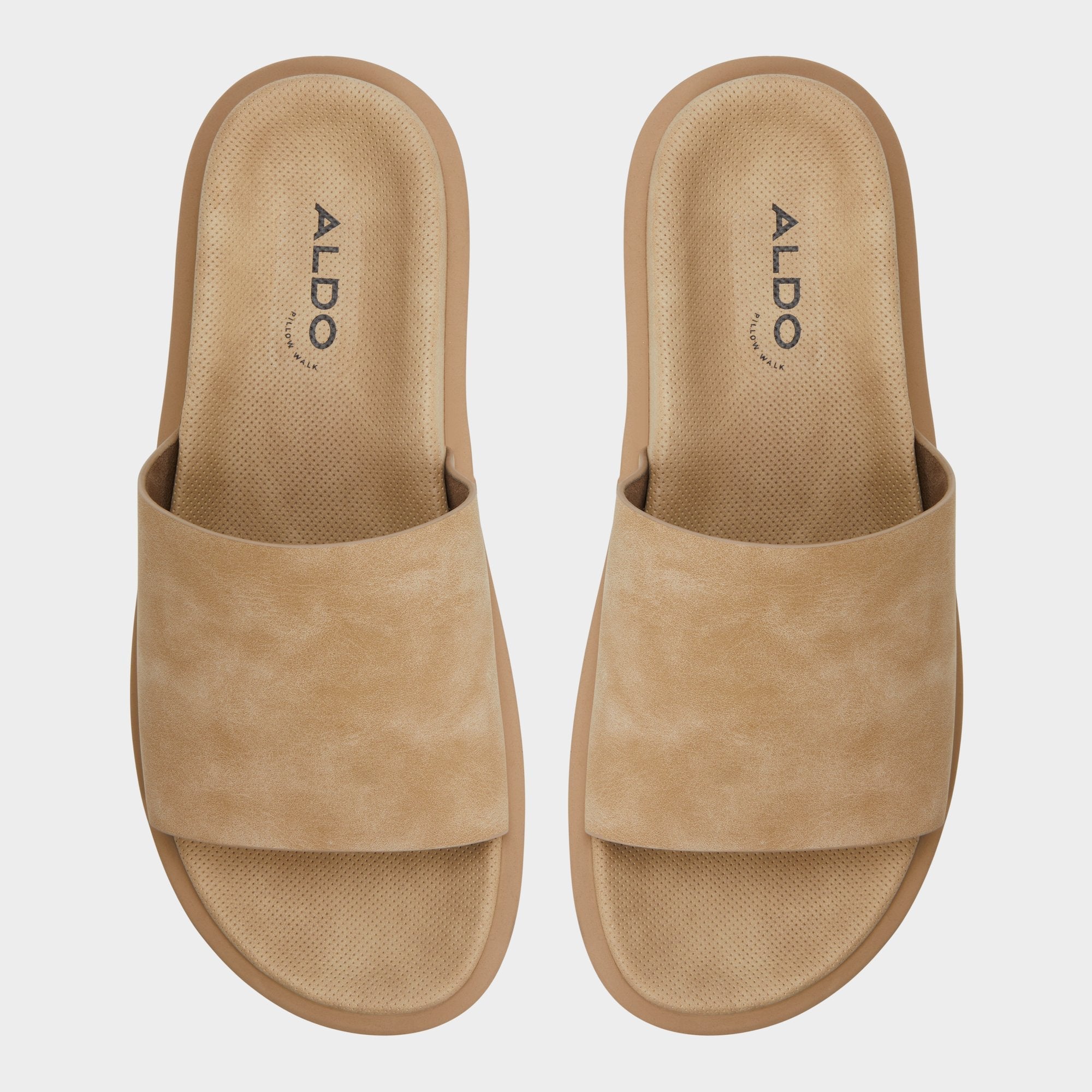 Light Beige Galesa Light Beige Men's Slides - Slide sandal | Aldo