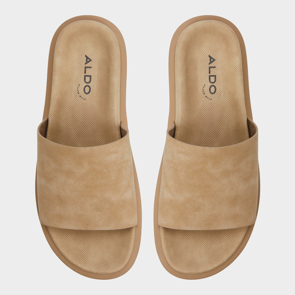 Light Beige Galesa Light Beige Men's Slides - Slide sandal | Aldo