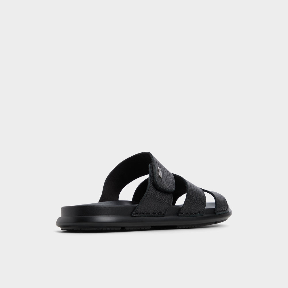 Black Windham Black Men's Sandals & Slides - Slide sandal | Aldo