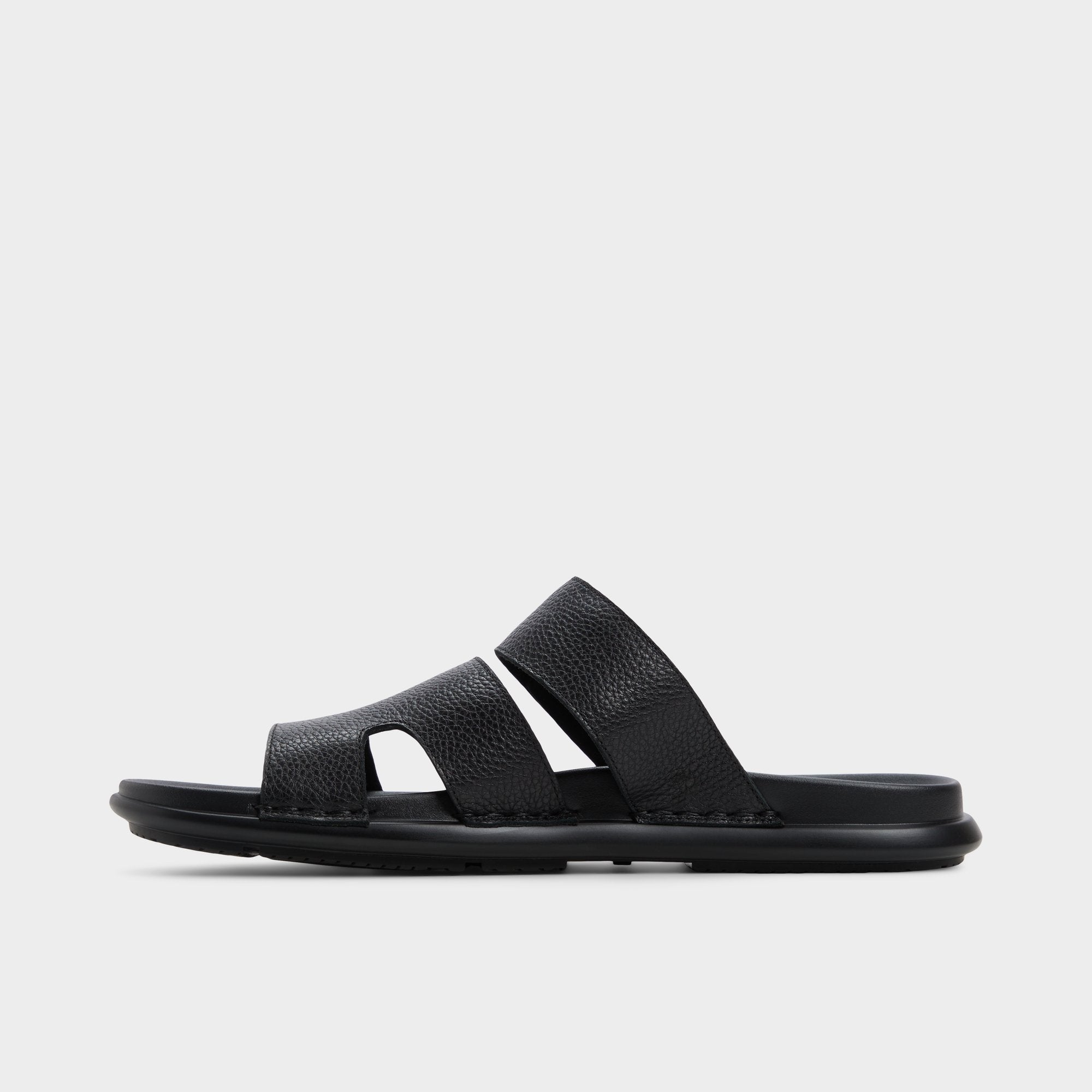 Black Windham Black Men's Sandals & Slides - Slide sandal | Aldo