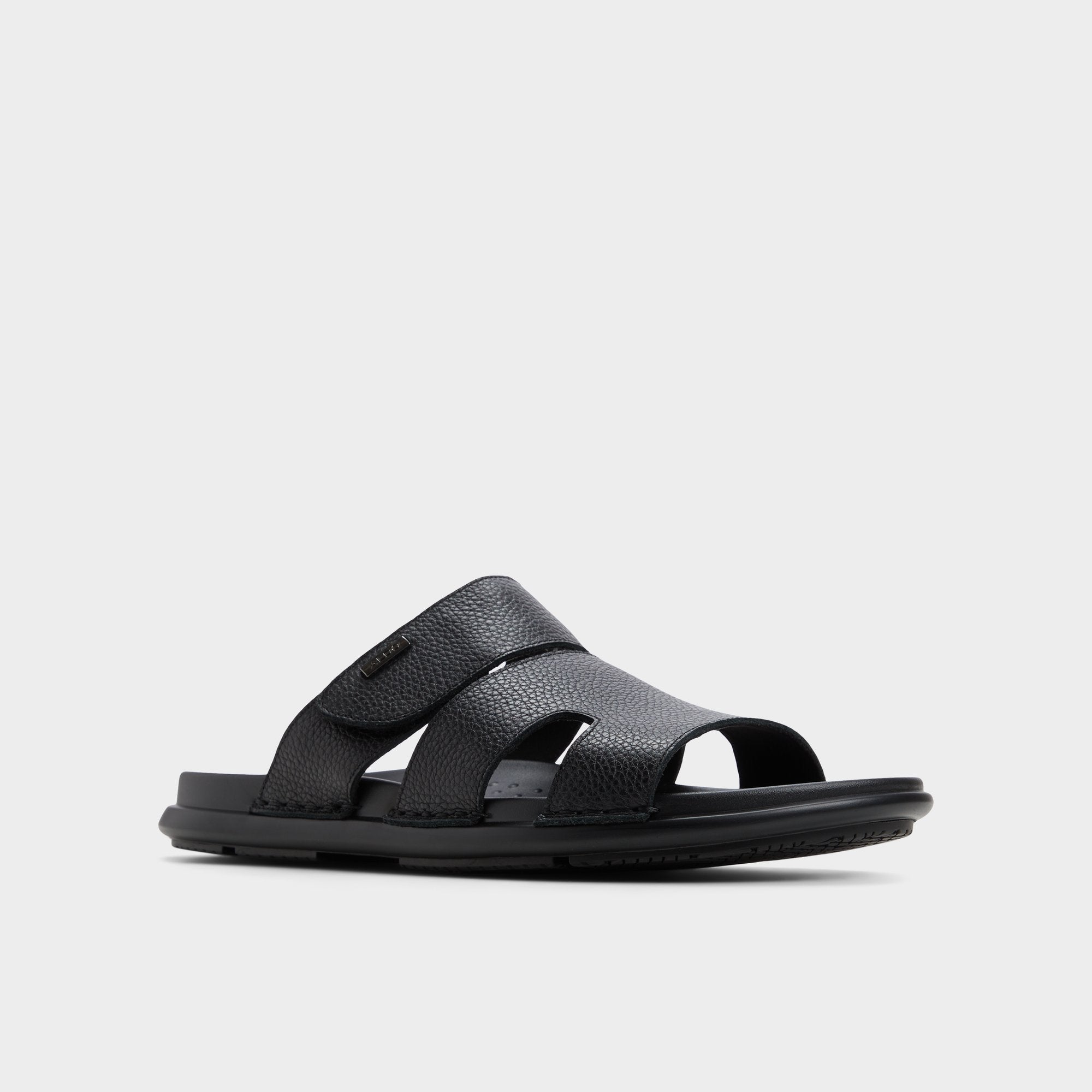 Black Windham Black Men's Sandals & Slides - Slide sandal | Aldo