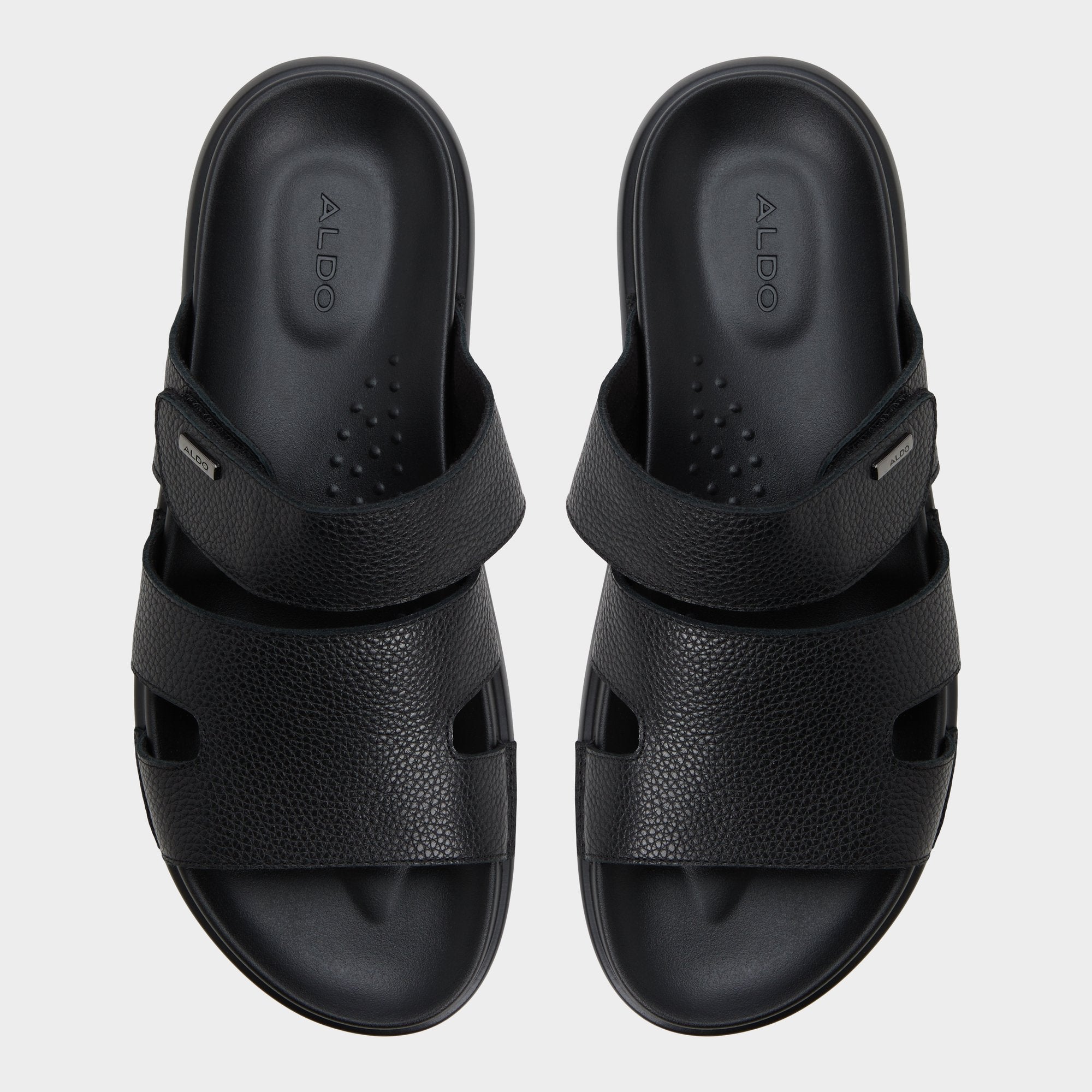 Black Windham Black Men's Sandals & Slides - Slide sandal | Aldo