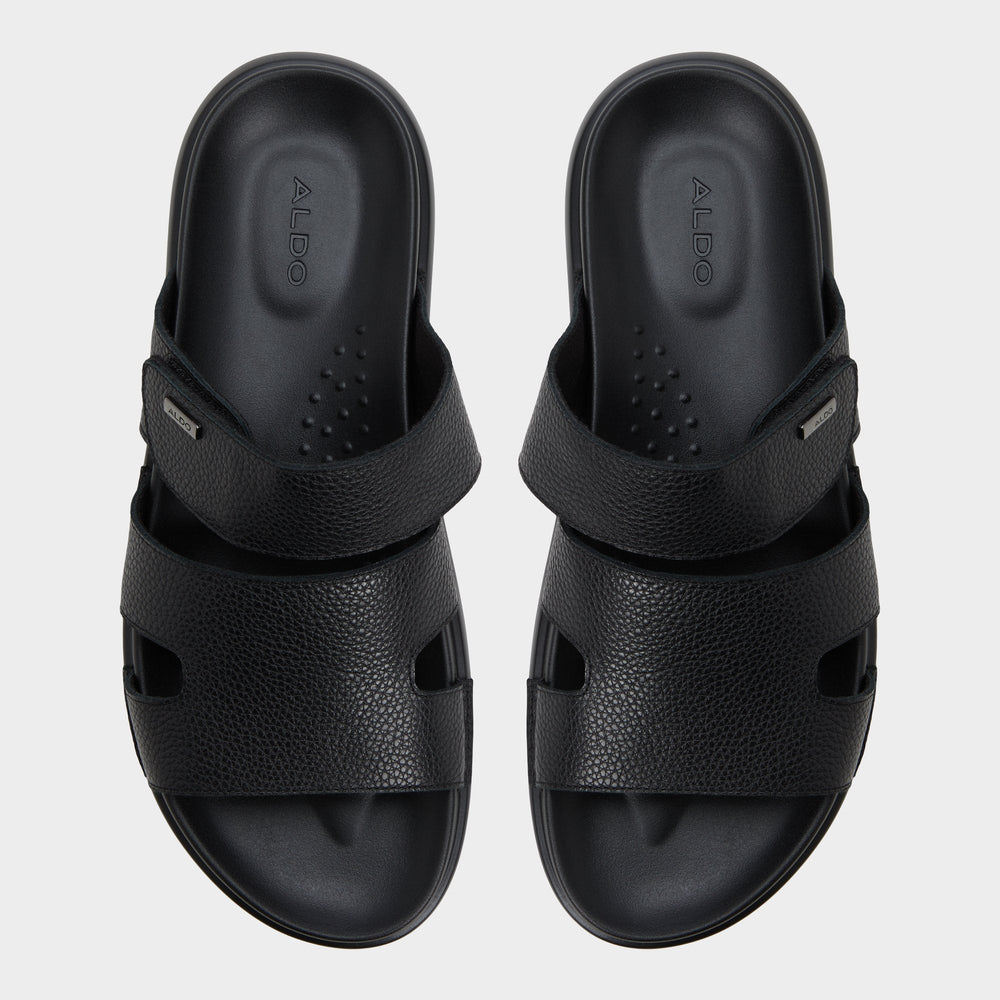 Black Windham Black Men's Sandals & Slides - Slide sandal | Aldo