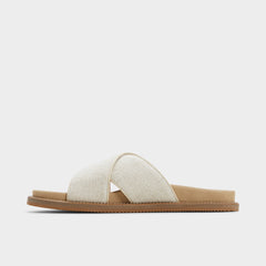 Open Beige Marrin Open Beige Men's Slides - Slide sandal | Aldo