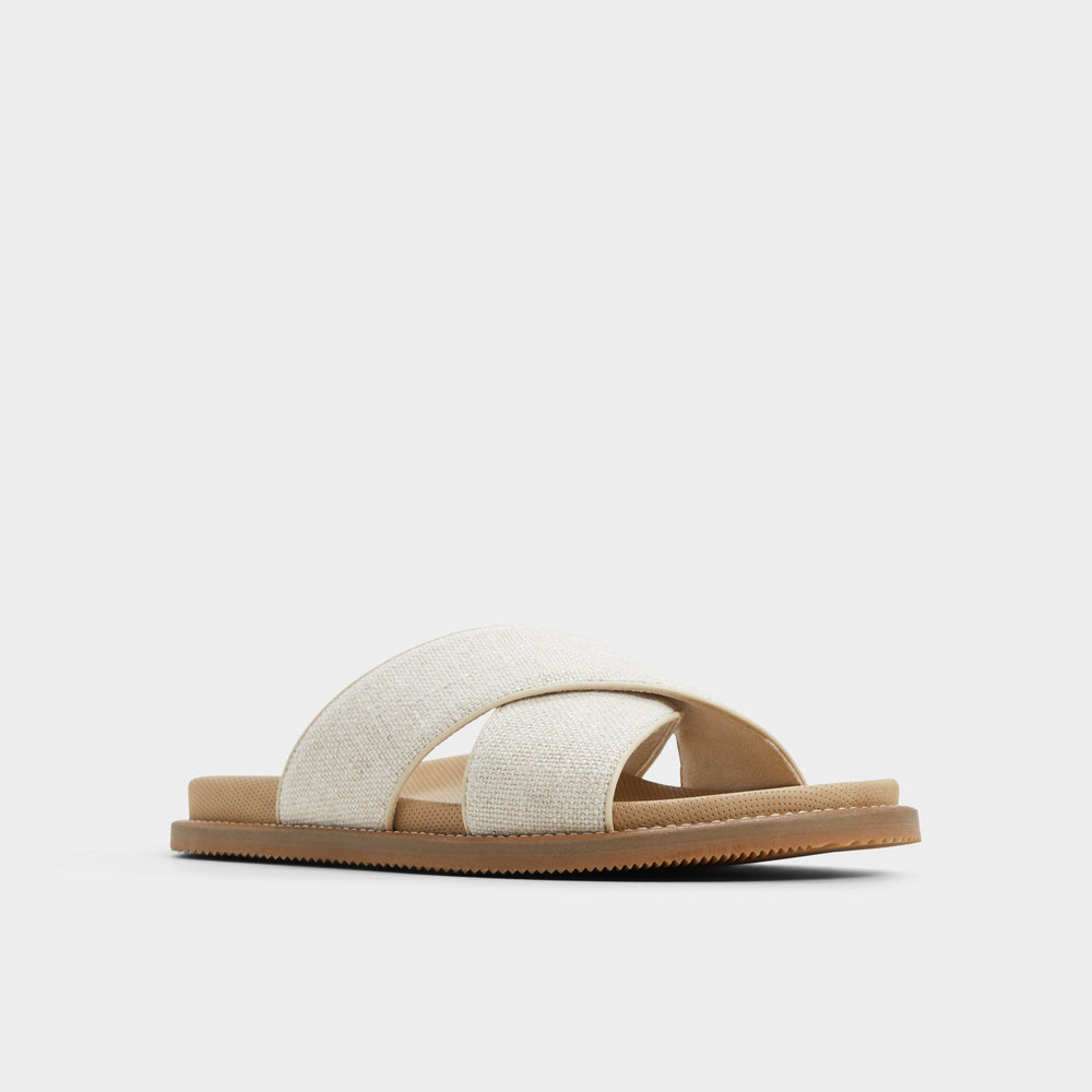 Open Beige Marrin Open Beige Men's Slides - Slide sandal | Aldo