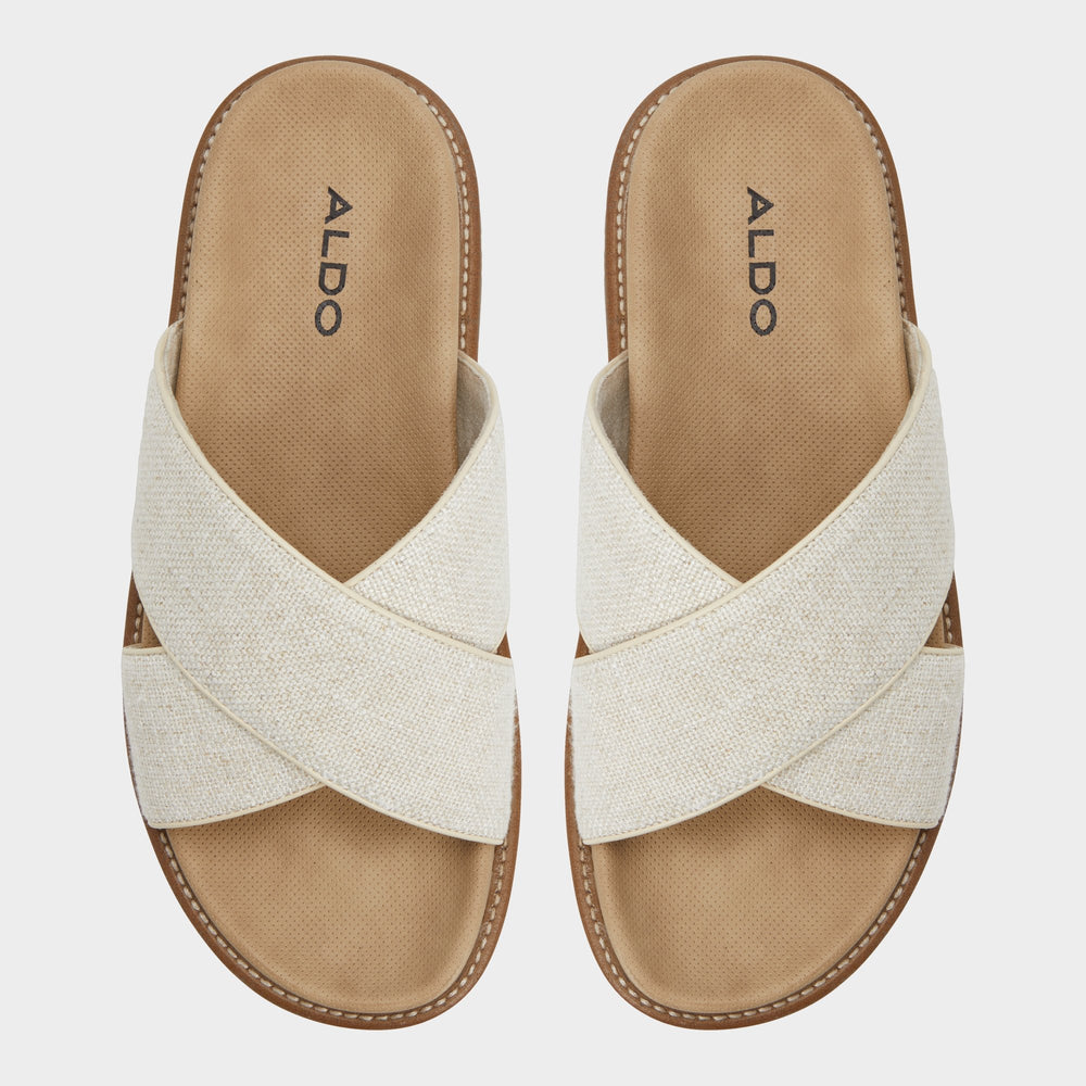 Open Beige Marrin Open Beige Men's Slides - Slide sandal | Aldo