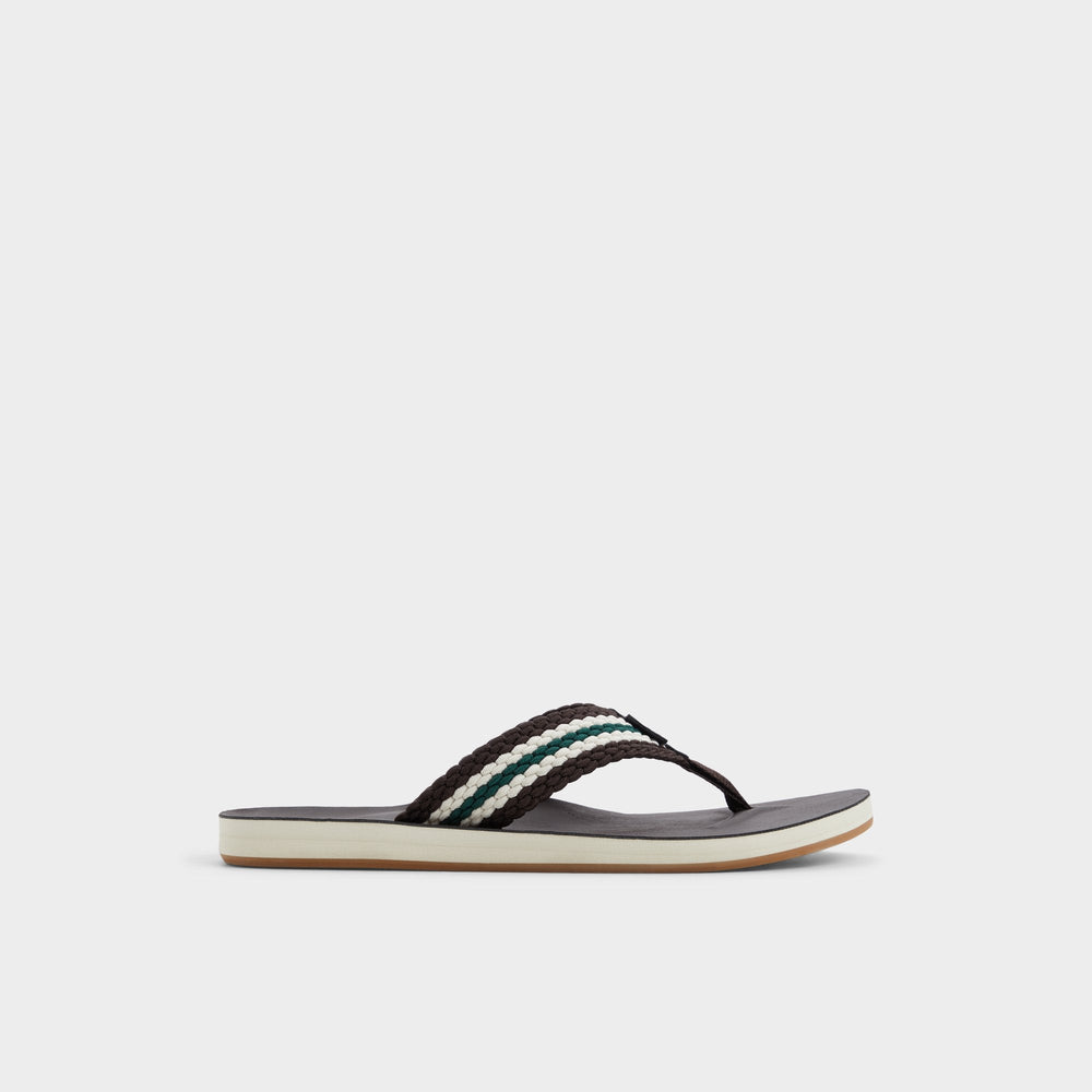 Dark Brown Adede Dark Brown Men's Flip flops - Flip flop | Aldo
