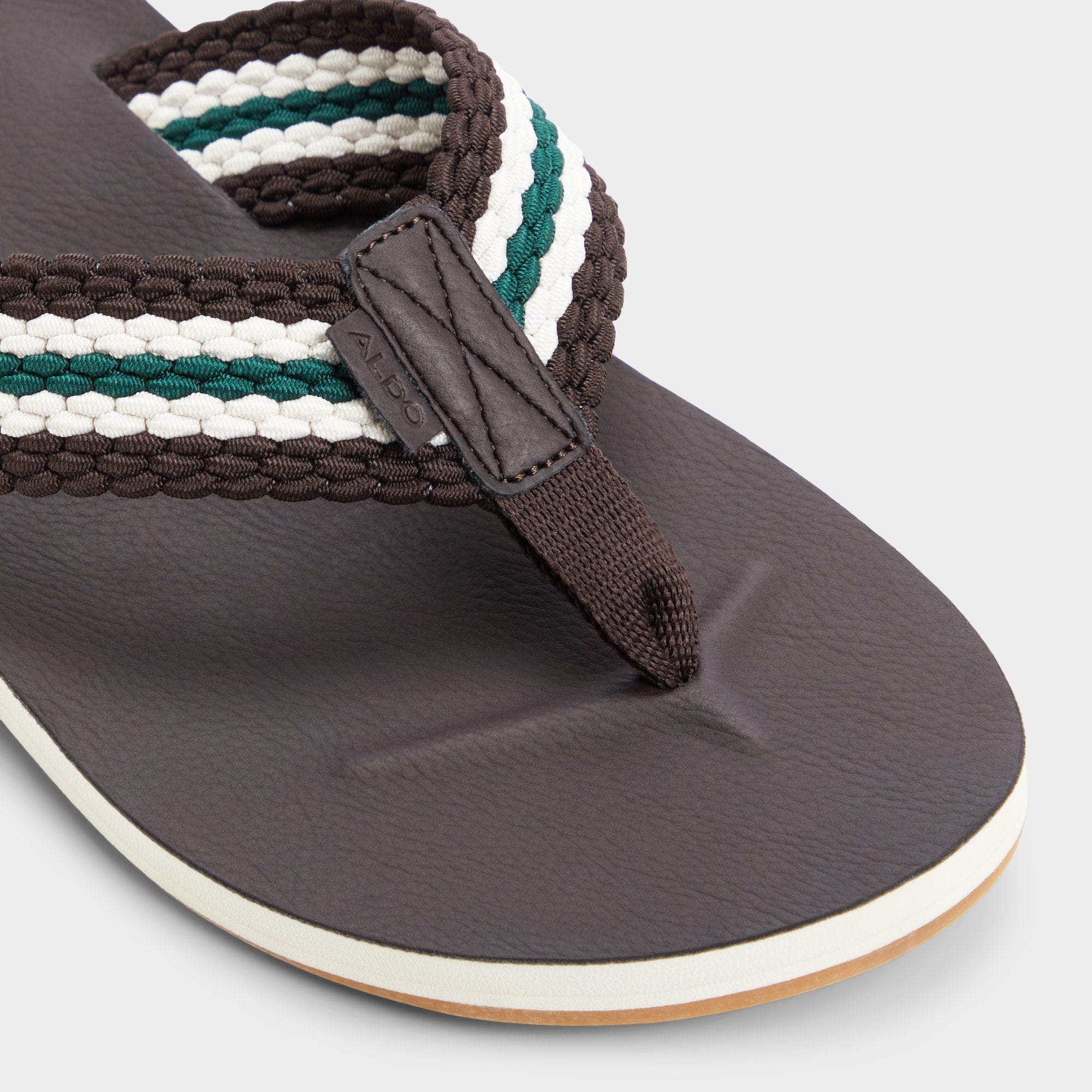 Dark Brown Adede Dark Brown Men's Flip flops - Flip flop | Aldo