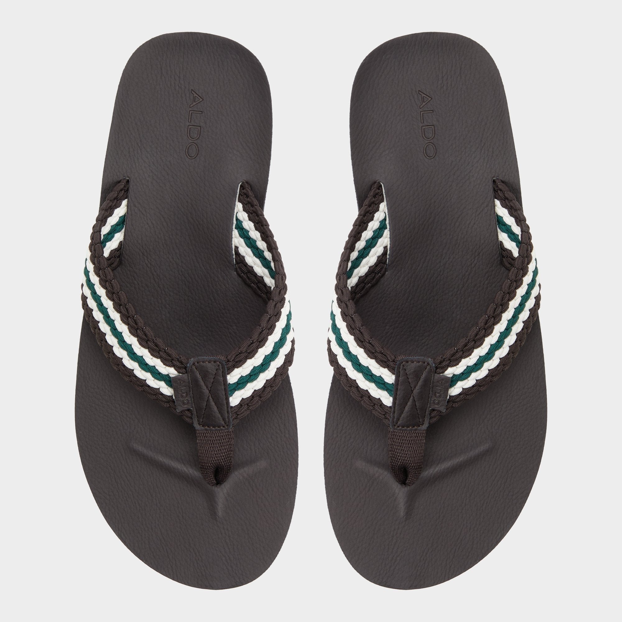Dark Brown Adede Dark Brown Men's Flip flops - Flip flop | Aldo