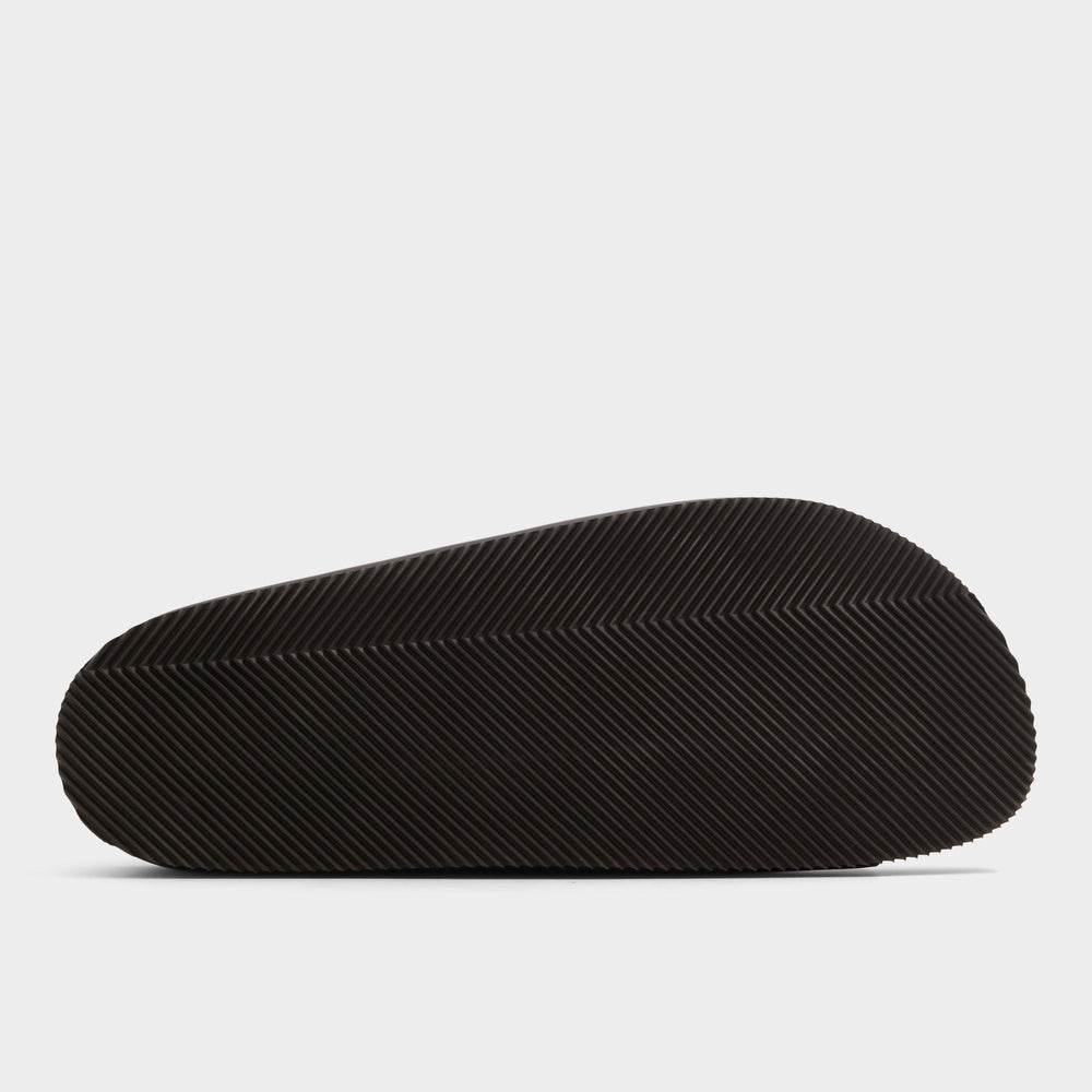 Dark Brown Kennebunk Dark Brown Men's Slides - Slide sandal | Aldo