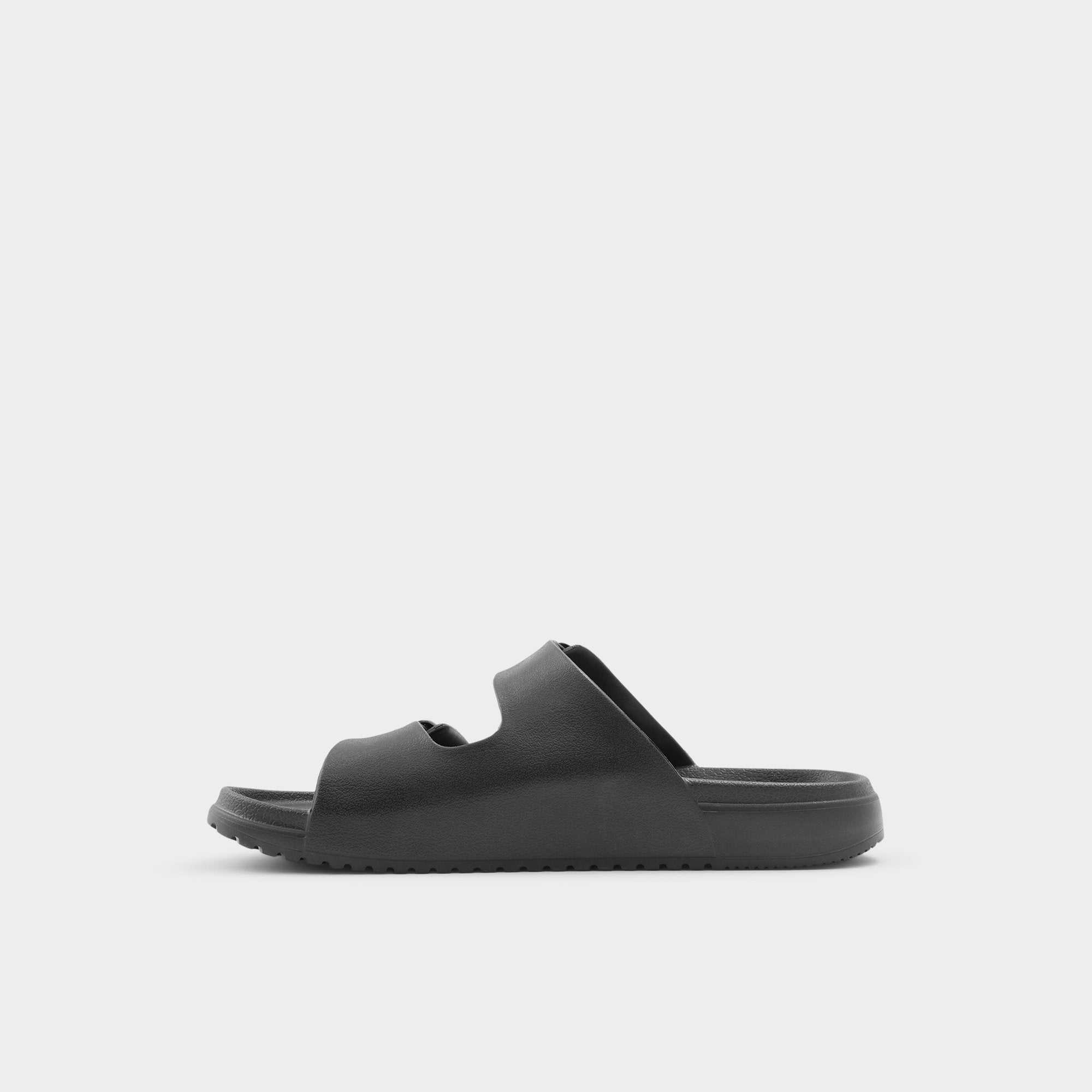 Black Hideo Black Men's Slides - Slide sandal | Aldo