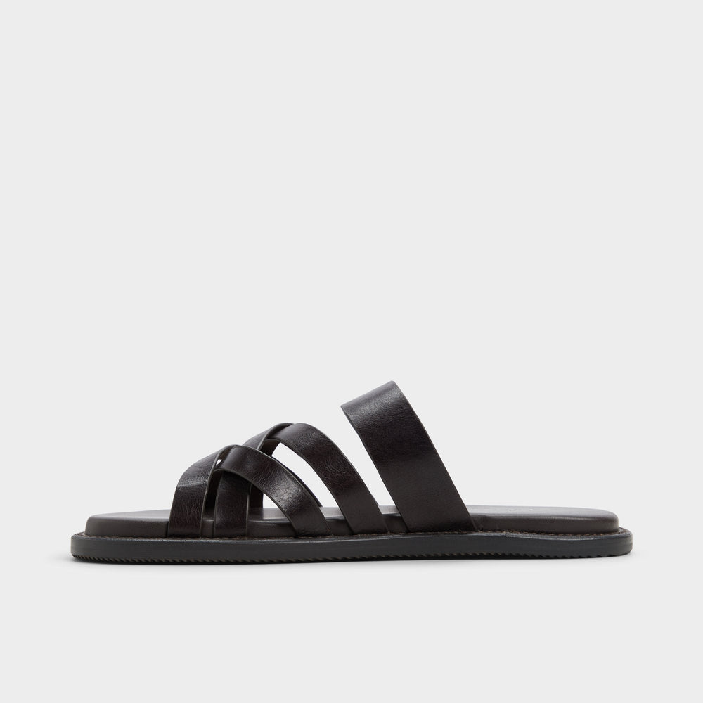 Brown Haniff Brown Men's Sandals & Slides - Strappy flat sandal | Aldo