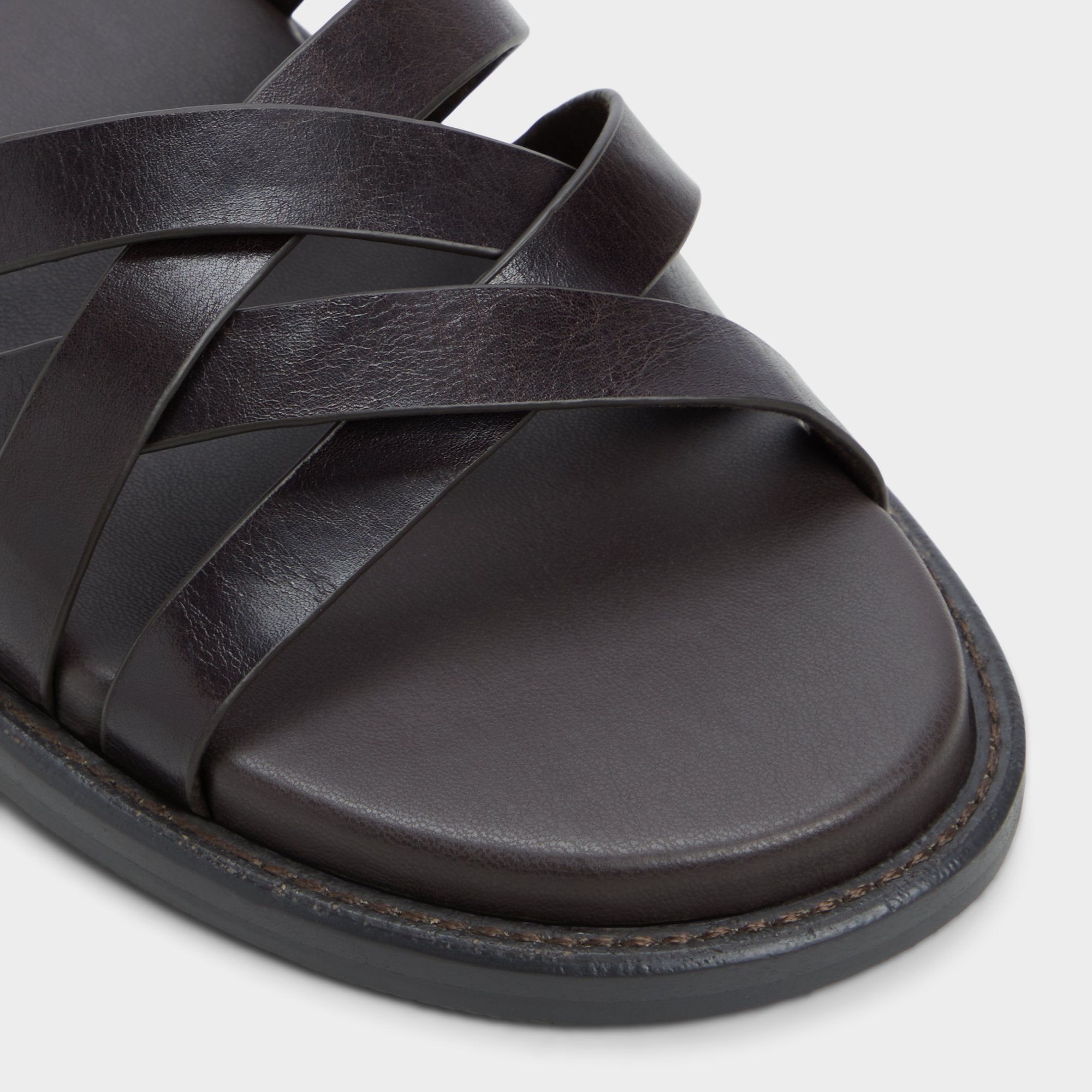 Brown Haniff Brown Men's Sandals & Slides - Strappy flat sandal | Aldo