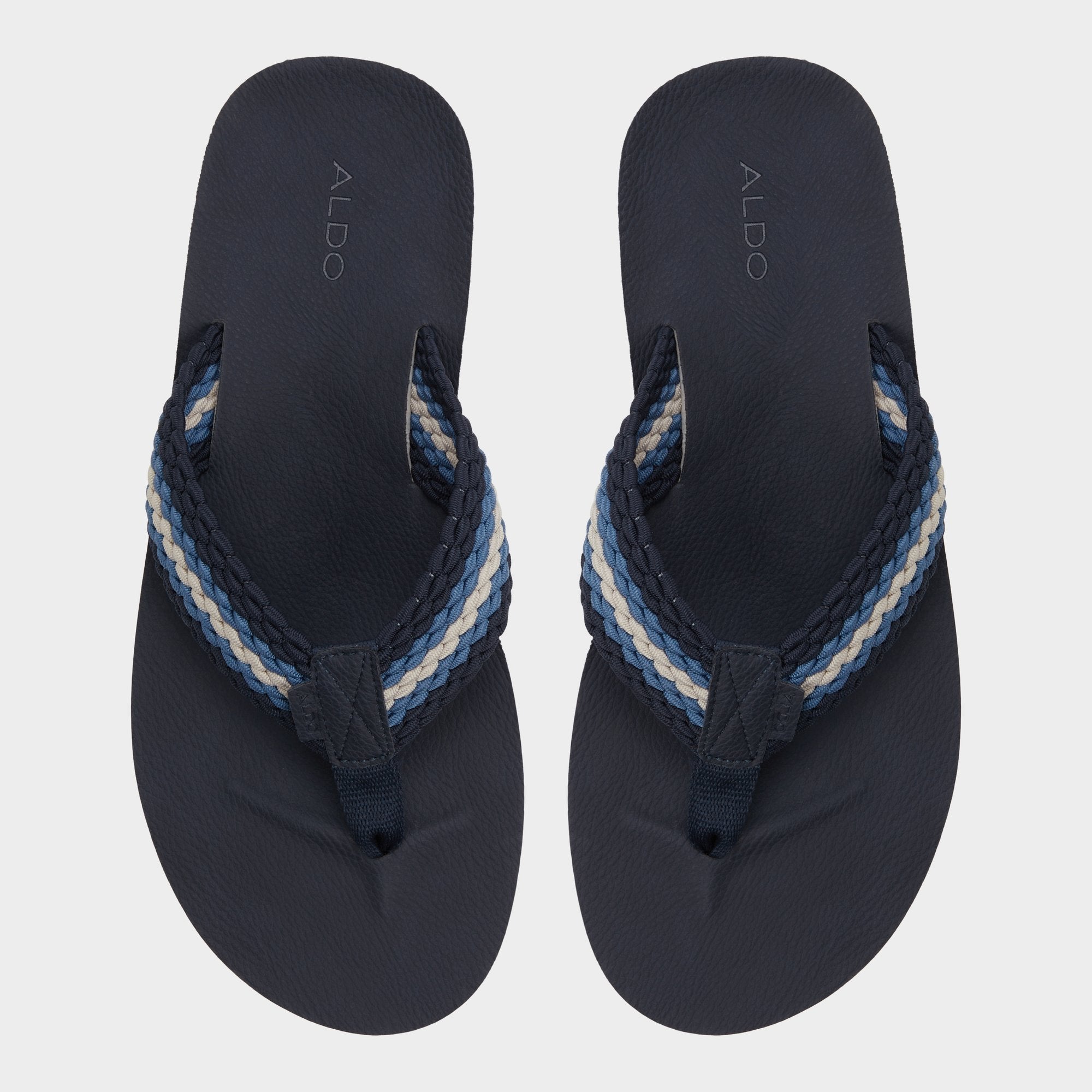 Slate Blue Adede Slate Blue Men's Flip flops - Flip flop | Aldo
