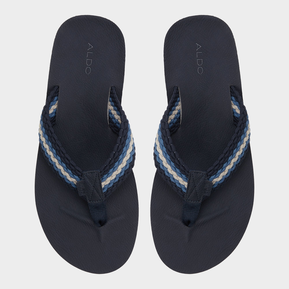 Slate Blue Adede Slate Blue Men's Flip flops - Flip flop | Aldo