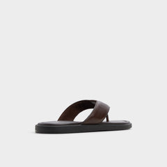 Dark Brown Tazzo Dark Brown Men's Flip flops - Flip flop | Aldo