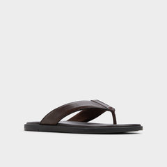 Dark Brown Tazzo Dark Brown Men's Flip flops - Flip flop | Aldo