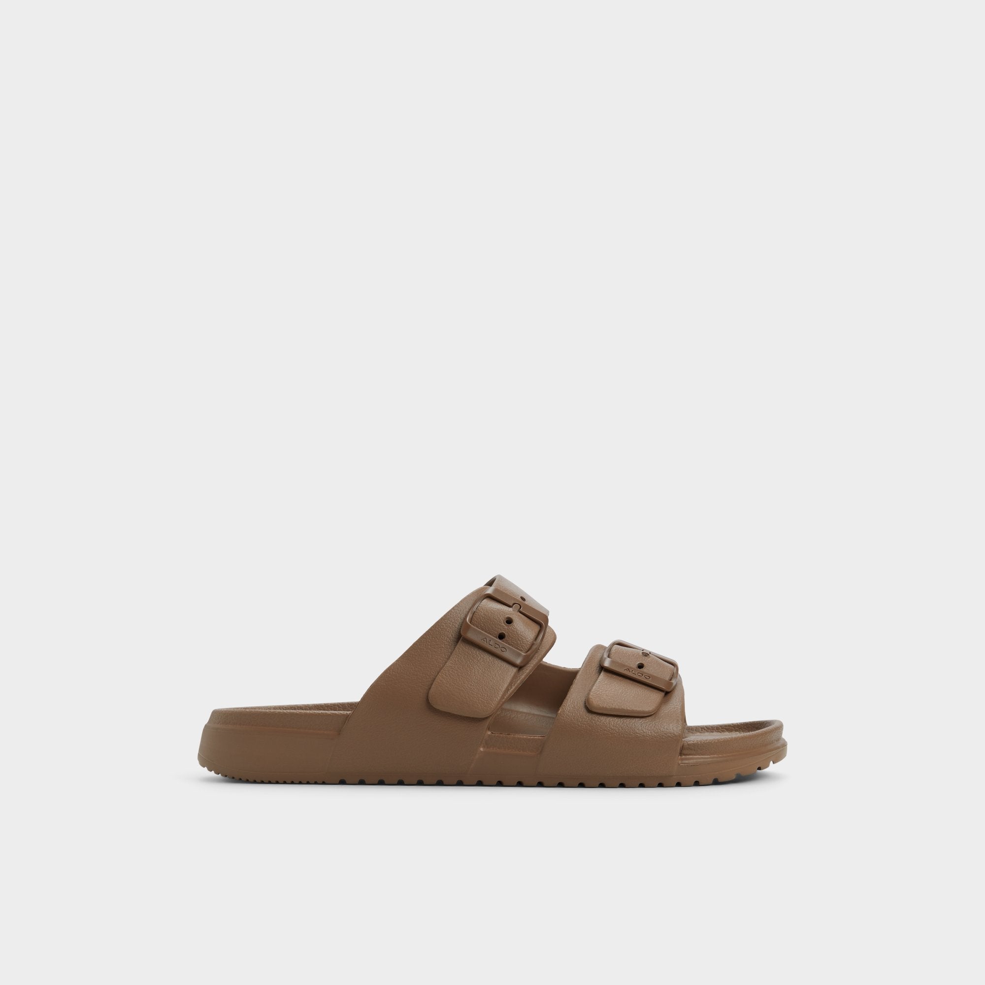 Light Brown Hideo Light Brown Men's Slides - Slide sandal | Aldo