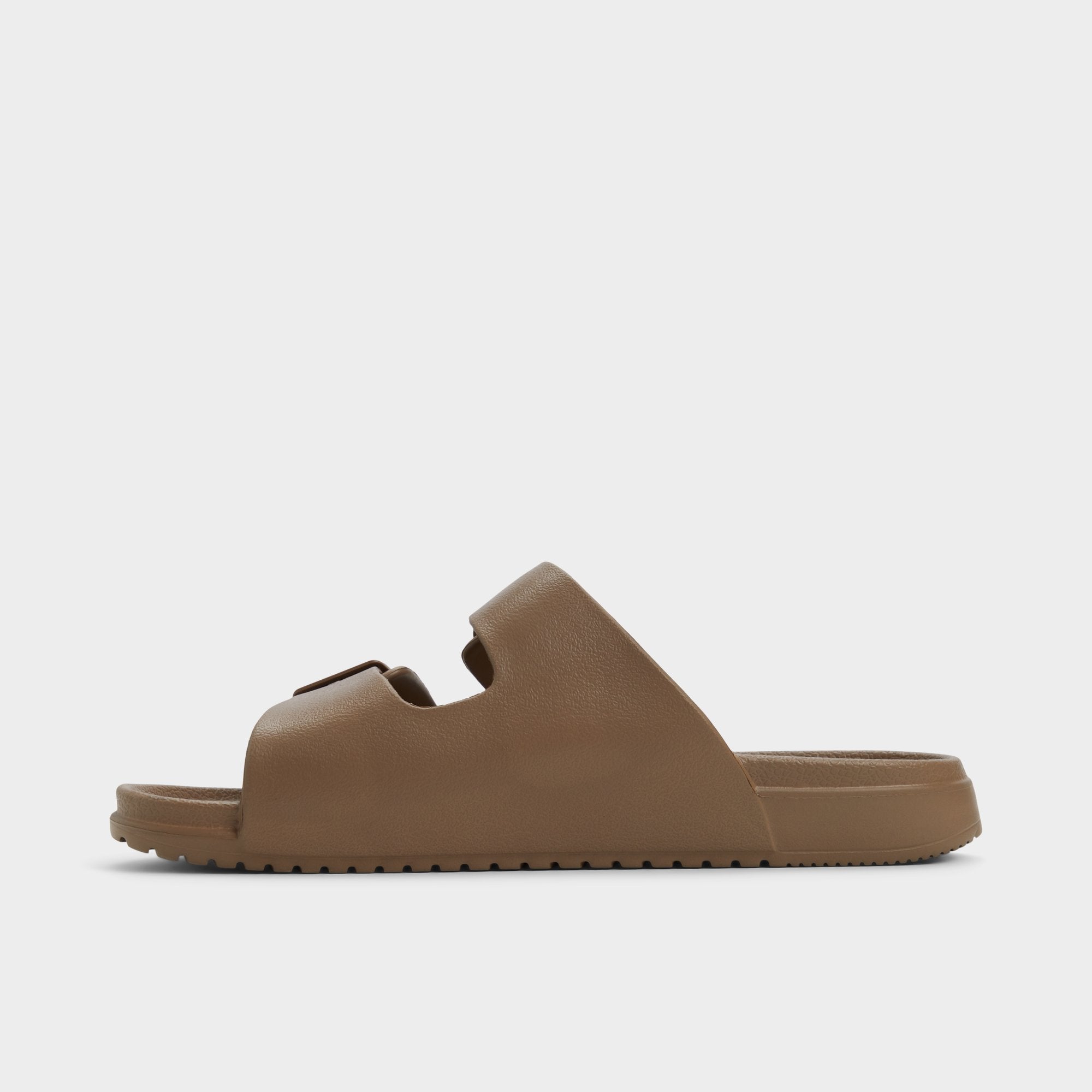 Light Brown Hideo Light Brown Men's Slides - Slide sandal | Aldo