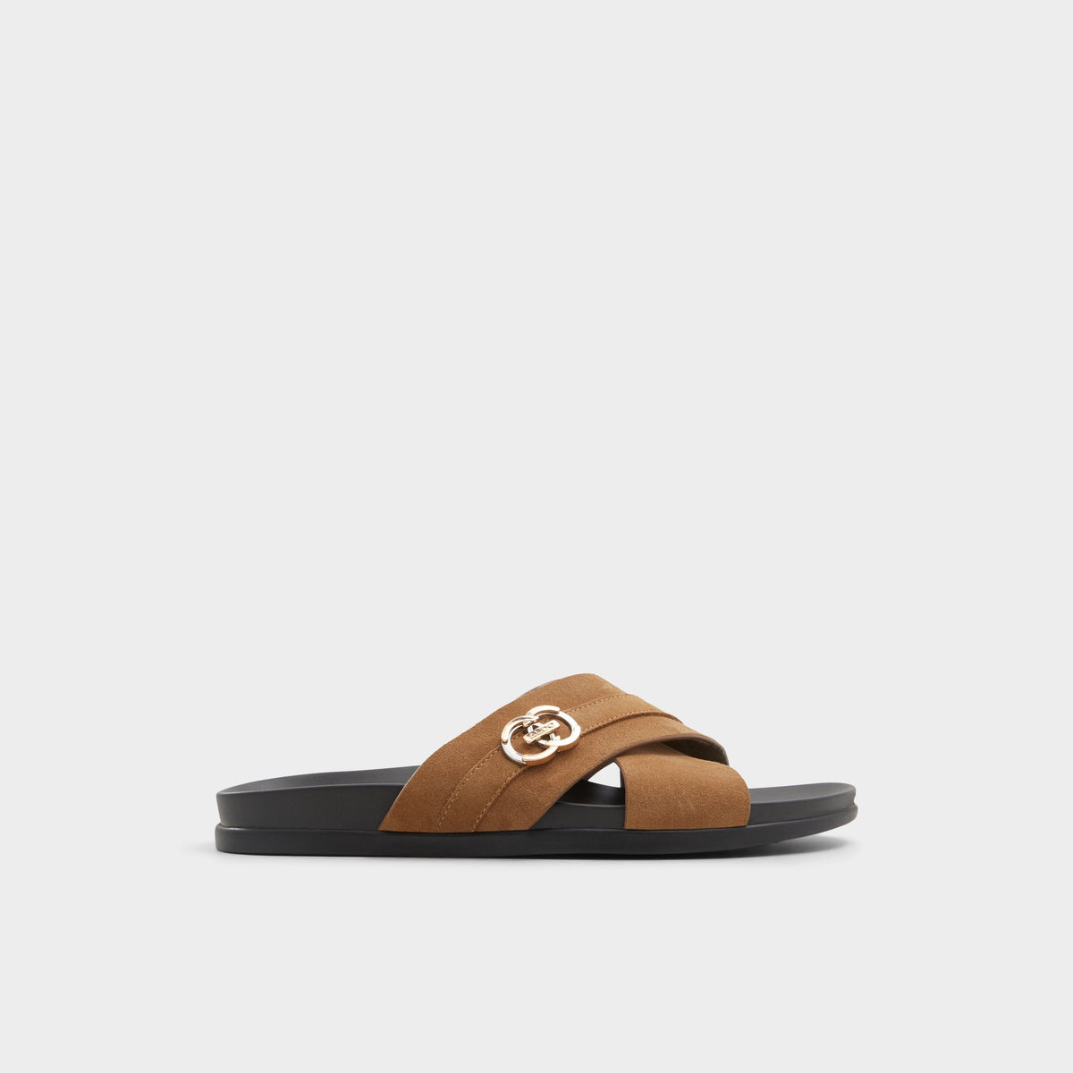 Open Brown Delmar Open Brown Men's Slides - Slide sandal | Aldo