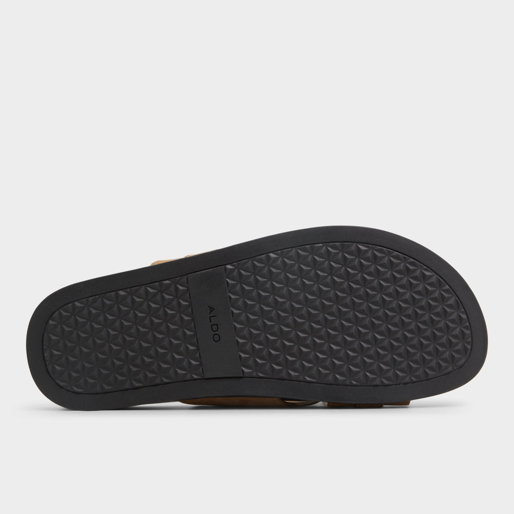 Open Brown Delmar Open Brown Men's Slides - Slide sandal | Aldo