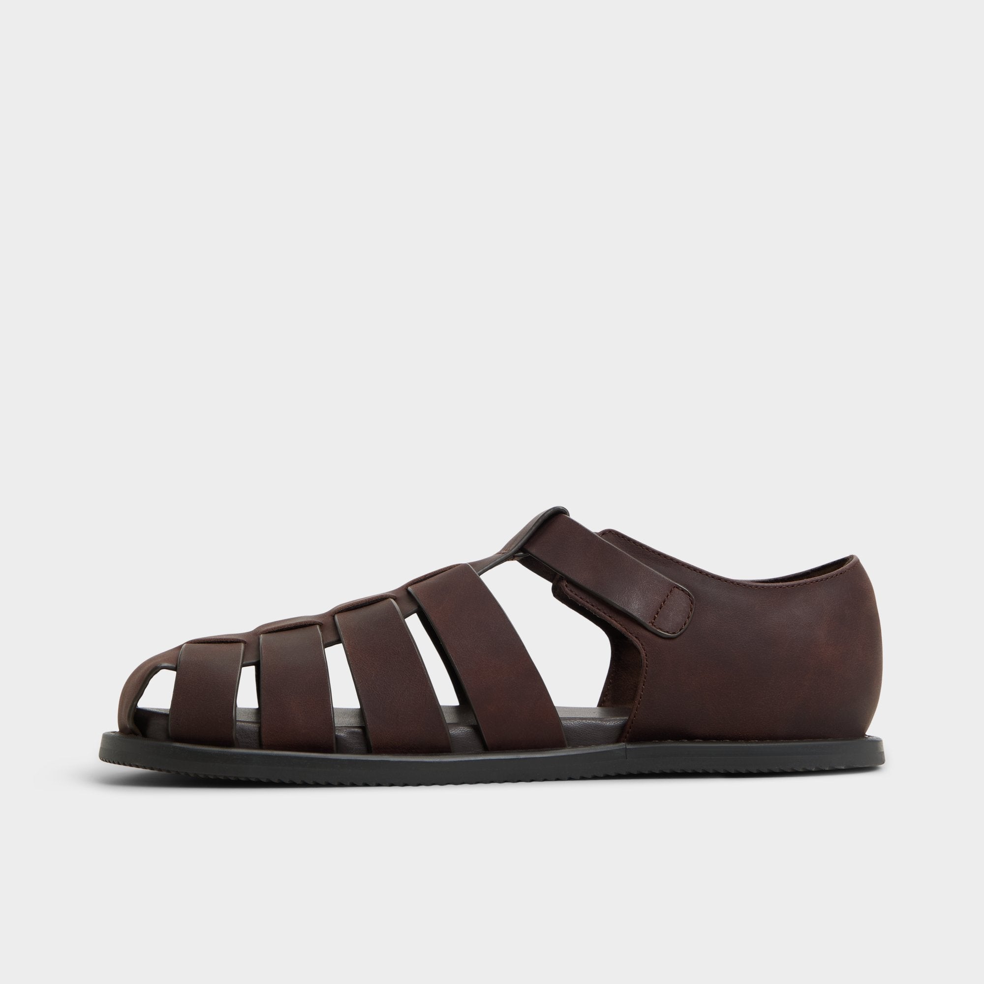 Brown Overflow Wildhaven Brown Overflow Men's Sandals & Slides - Flat sandal | Aldo