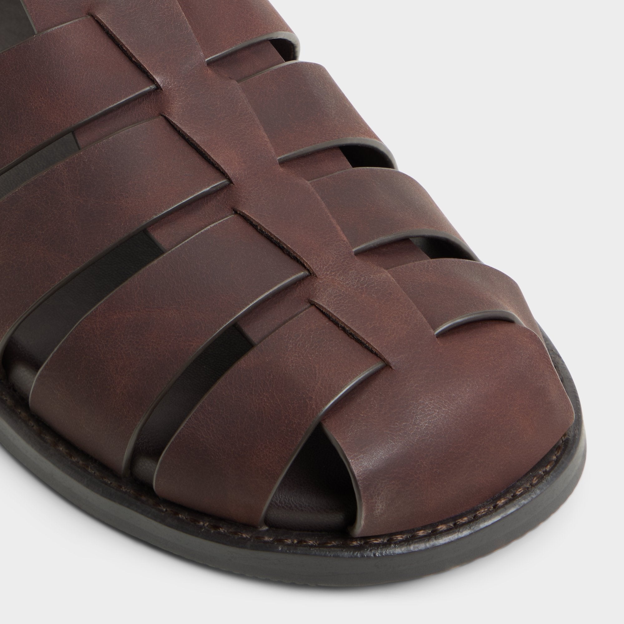 Brown Overflow Wildhaven Brown Overflow Men's Sandals & Slides - Flat sandal | Aldo