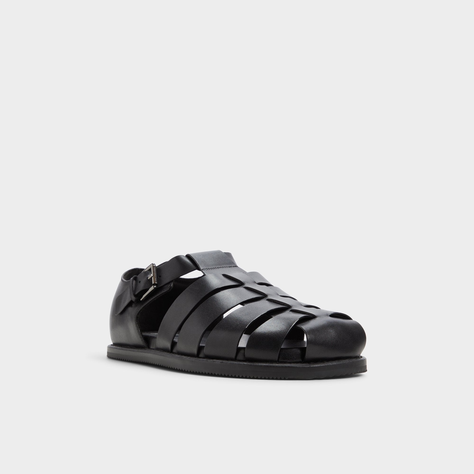 Black Wildhaven Black Men's Sandals & Slides - Flat sandal | Aldo
