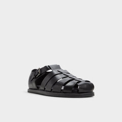 Black Wildhaven Black Men's Sandals & Slides - Flat sandal | Aldo