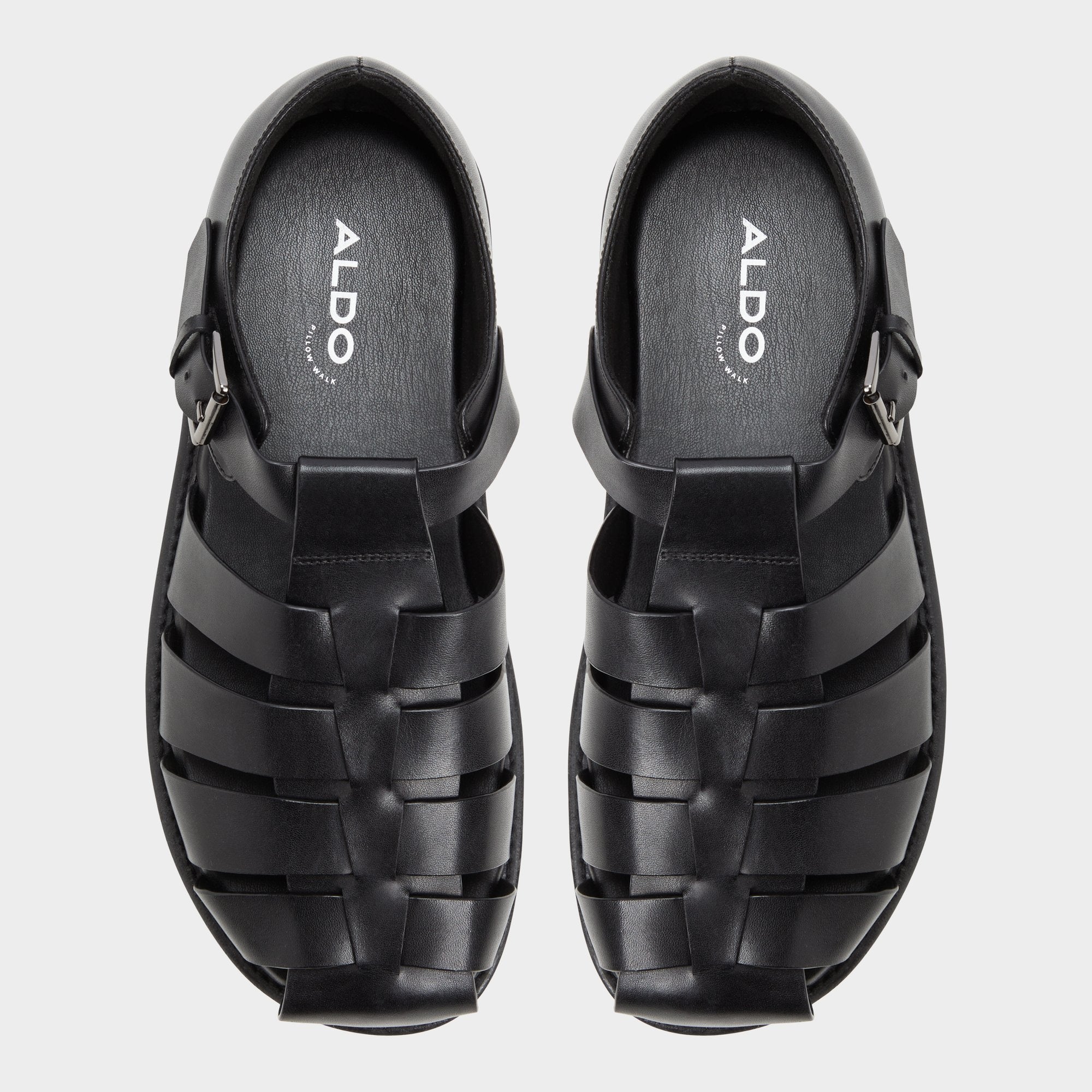 Black Wildhaven Black Men's Sandals & Slides - Flat sandal | Aldo
