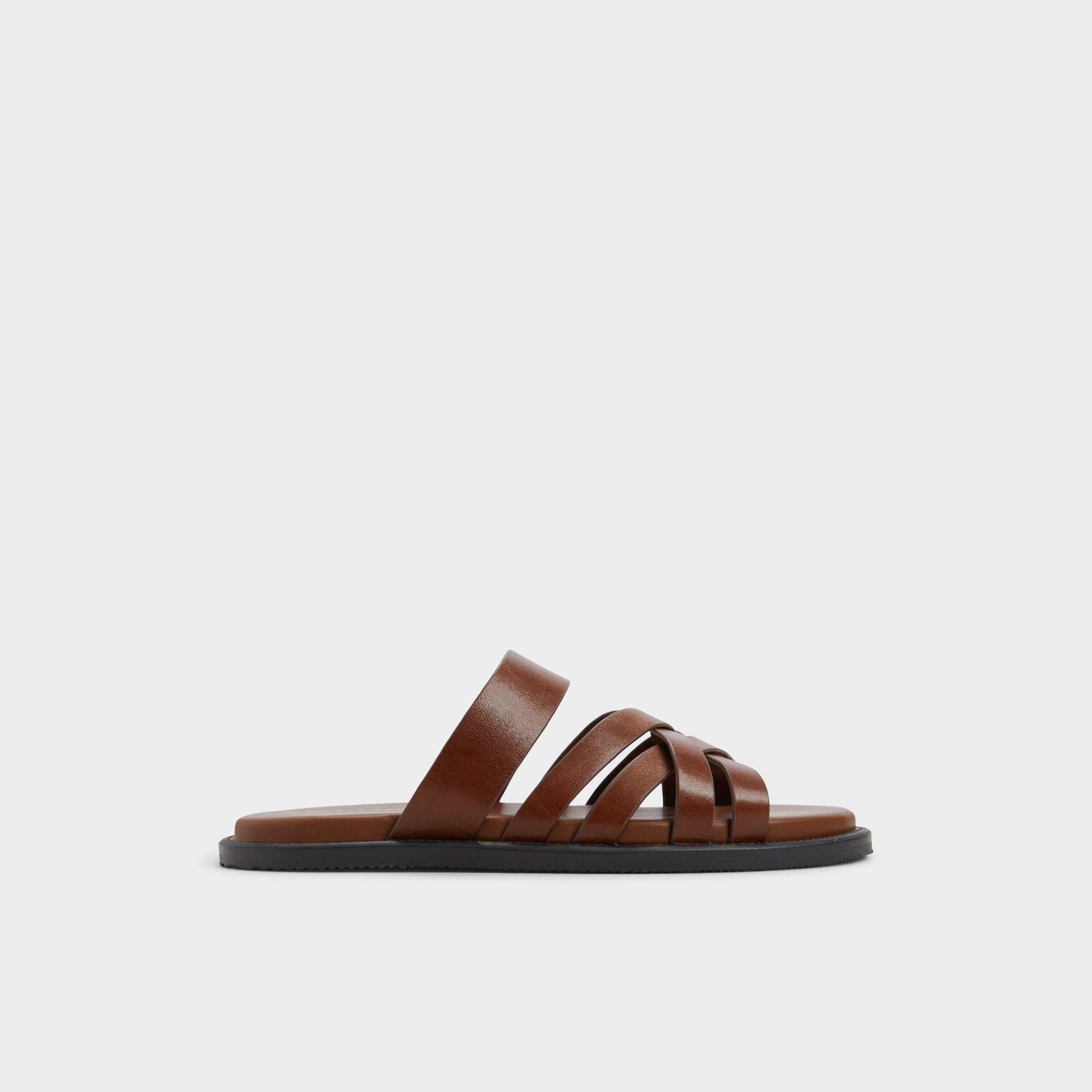 Cognac Haniff Cognac Men's Sandals & Slides - Strappy flat sandal | Aldo