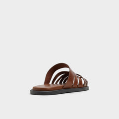 Cognac Haniff Cognac Men's Sandals & Slides - Strappy flat sandal | Aldo