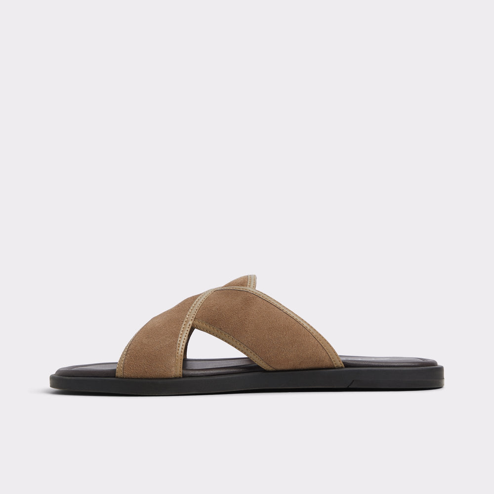 Other Brown Olino Other Brown Men's Slides - Slide sandal | Aldo