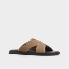 Other Brown Olino Other Brown Men's Slides - Slide sandal | Aldo