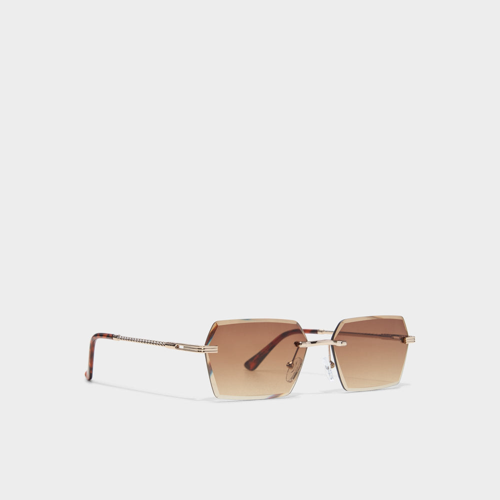 Gold Kaaolle Gold Men's Rectangle - Rectangle sunglasses | Aldo