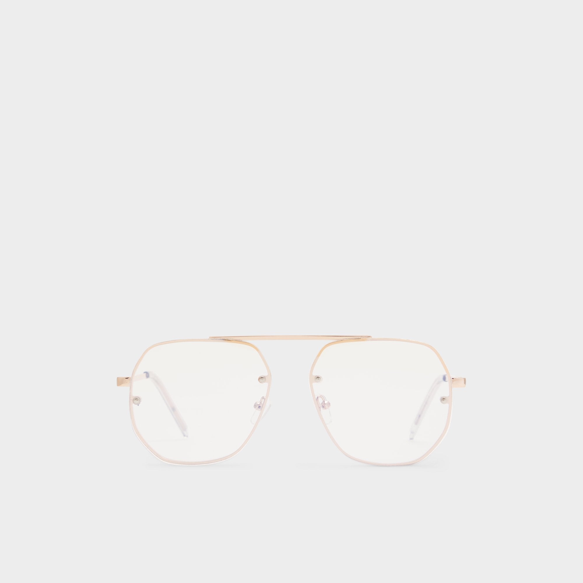Gold Diprion Gold Men's Aviator - Non-prescription reading glasses | Aldo