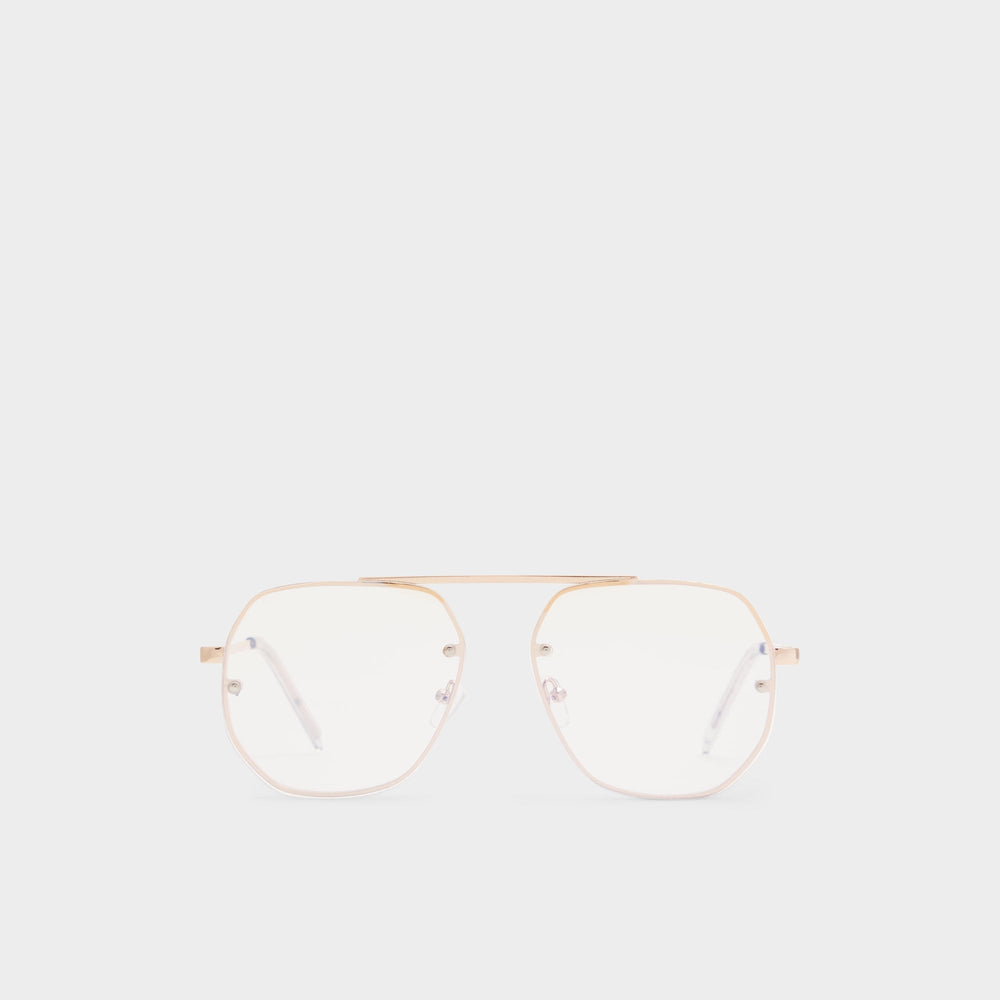 Gold Diprion Gold Men's Aviator - Non-prescription reading glasses | Aldo