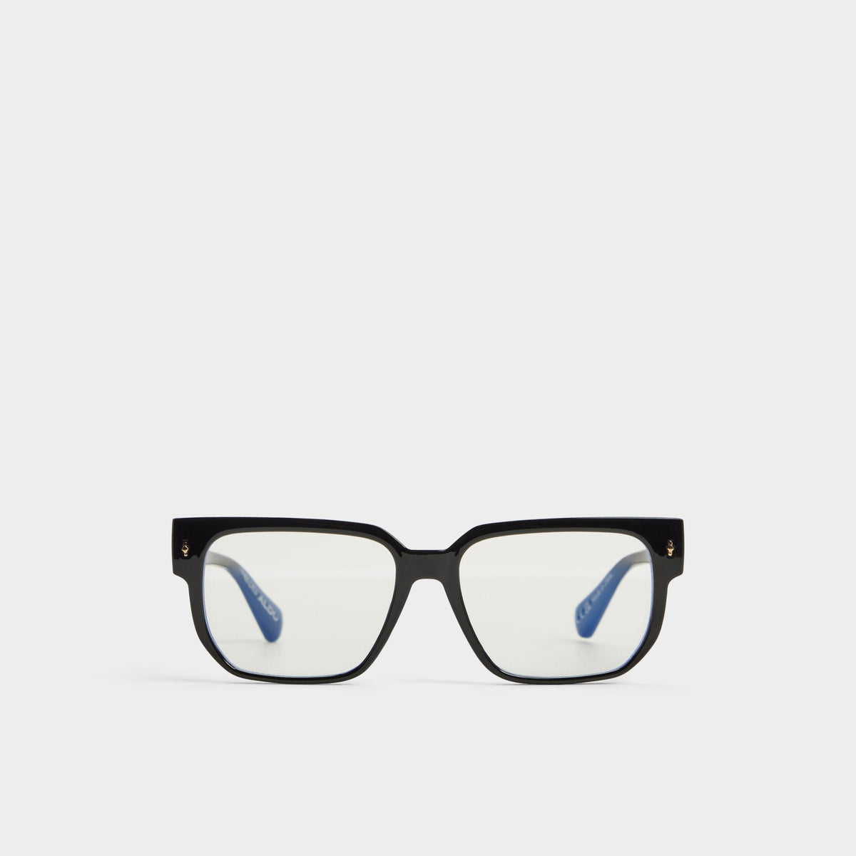 Black Nightfall Black Men's Rectangle - Non-prescription reading glasses | Aldo