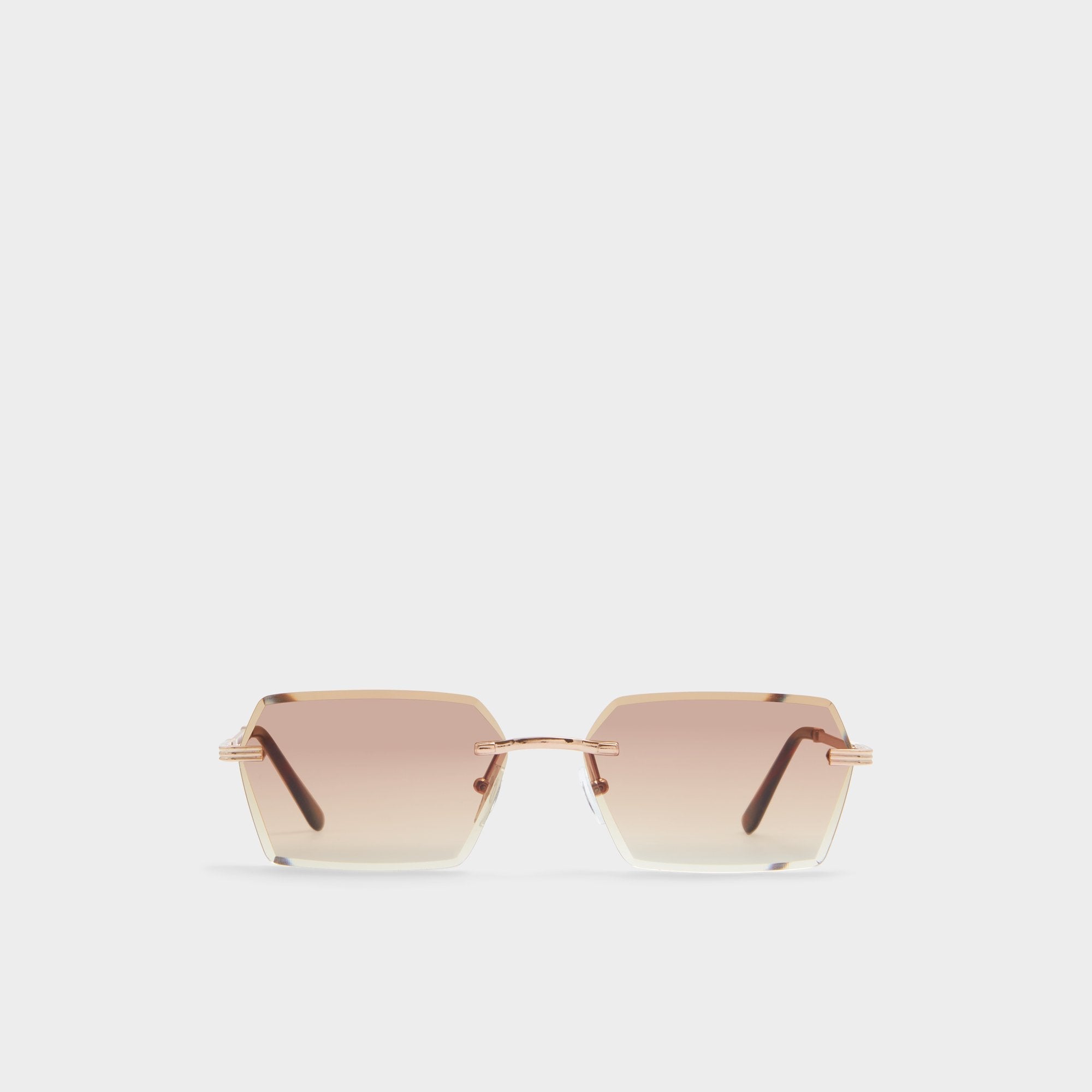 Light Brown Arilalith Light Brown Men's Round - Oval sunglasses | Aldo