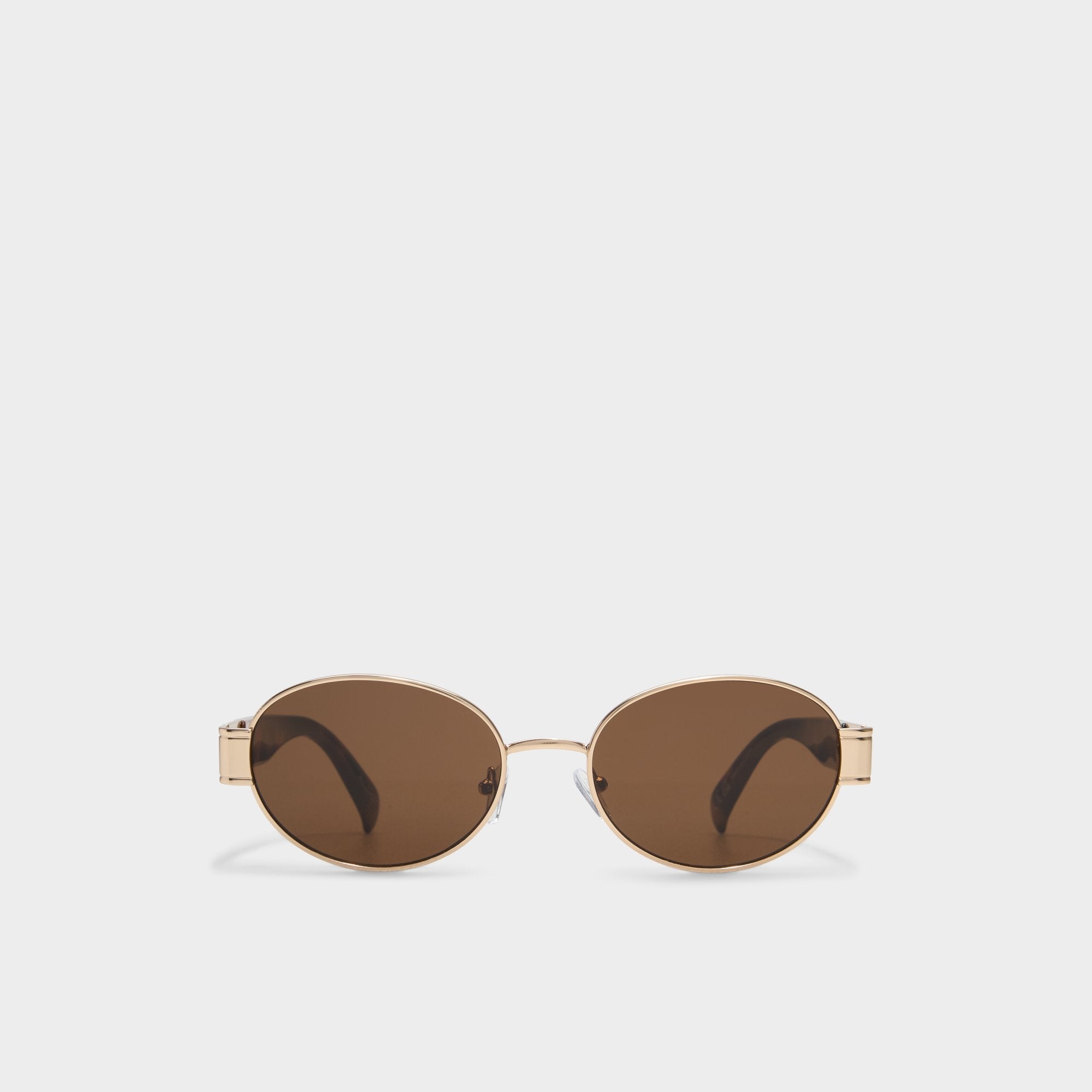 Gold Sunniesclubx Gold Men's Round - Round sunglasses | Aldo